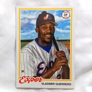 2022 Expos - Vladimir Guerrero Topps Card